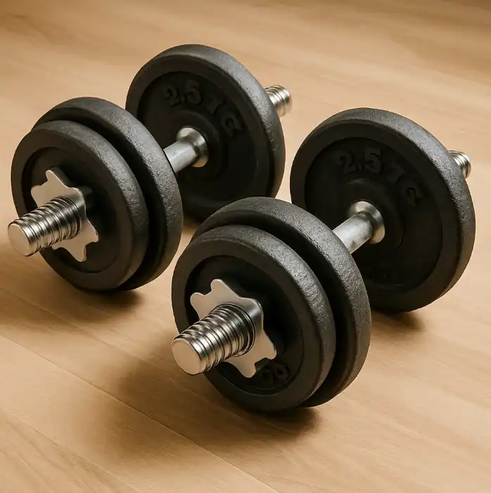 Hantle żeliwne 2×10 kg